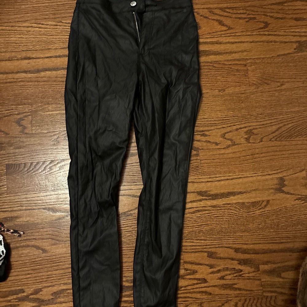 Almost Famous Women’s Classic Black Dress Trousers